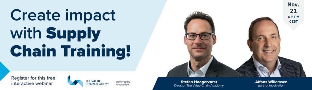 Register for our webinar Create impact with Supply Chain Training Register for our webinar Create impact with Supply Chain Training